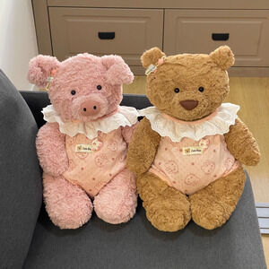 Bartholomew bear clothes outfits - Pink Kitty Romper - FX37 (Large)